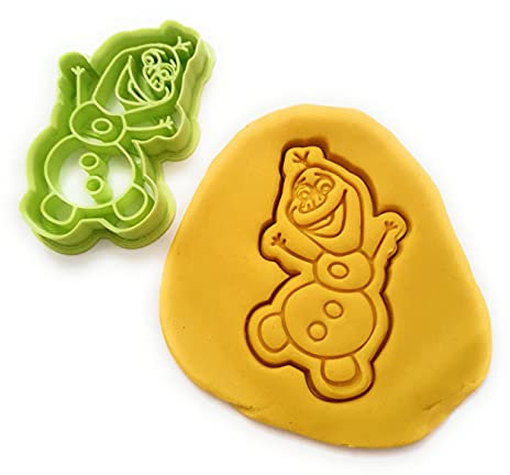 T3D Cookie Cutters Frozen Olaf Cookie Cutters, Suitable for Cakes Biscuit and Fondant Cookie Mold for Homemade Treats