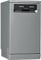 Hotpoint HSFO 3T223 W X UK N Freestanding Slimline Dishwasher, 10 Place Settings, 9 Programs, Stainless Steel