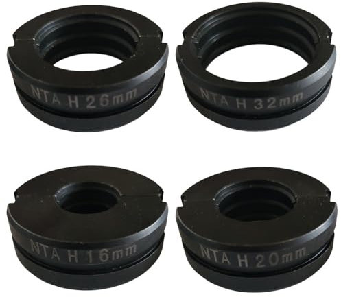 NTA Profi Toolbox with 4 press jaw tip G-Contour 16_20_26_32 suitable for HPZ, WUP, HPZH and others