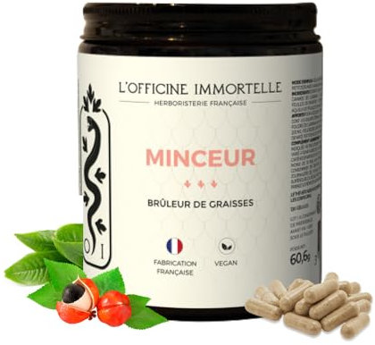 VITAMINES MINCEUR | Aide à la perte de Poids | Elimine les toxines | Café vert | Thé vert | Fabriqué en France (1)