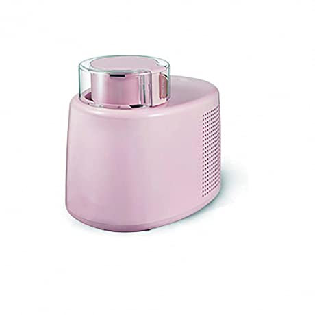 Tragbare Eismaschine für den Haushaltsgebrauch, Heim-Softeismaschine aus Früchten für Gefrorene Fruchtdesserts, Blau (Color : Pink)