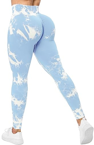 Jomkig Nahtlose Leggings für Damen, hohe Taille, Workout, Yoga, Scrunch Butt Lifting, Kompressionsstrumpfhose