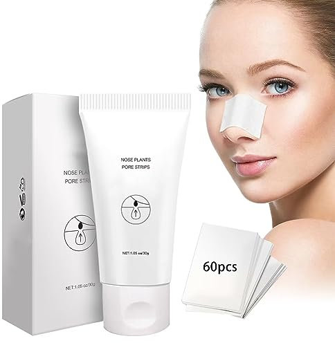 Blackhead Remover Nose Strips, Nosestripes Blackheads, Pore Strips, Blackhead Remover, Nosestripes Mitesser, Clearing Up Strips, Anti Nosestripes Mitesser, Nasenstrips, für Mitesser Entfernen, 30g