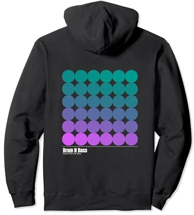 Drum und Bass Dubstep Liquid DnB Pullover Hoodie