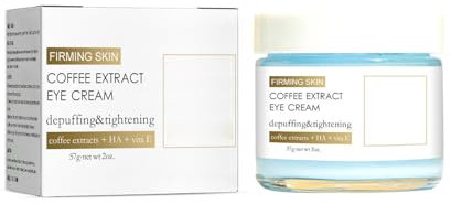 Phix Caffeine Eye Cream, Koffein Augencreme, Anti-Aging Augenpflege Augencreme, Anti-Falten Retinol Augencreme, Straffende Augenpflege für dunkle Augenringe (1PC)