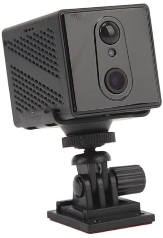 Akozon Kamera 2MP HD-Videokamera PIR-Infrarot-Nachtsichtkamera mit um 360 Grad Drehbarer Halterung für das Büro zu Hause Im Freien