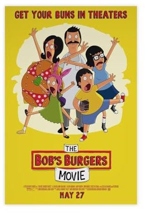 Bobs Burgers – Filmshow-Poster, Leinwand, Poster, Schlafzimmer, Dekoration, Sport, Landschaft, Büro, Raumdekoration, Geschenk, ungerahmt, 30 x 45 cm