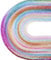 FASHEWELRY 20 hebras de cuentas de vidrio transparente de 3 mm coloridas facetadas redondas espaciadoras sueltas, cuentas de colores, material para hacer pulseras, collares, fabricación de joyas