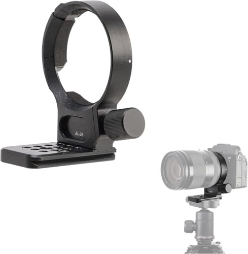 Hersmay 61mm Metall Stativschelle für Sony FE 24-240mm f/3.5-6.3 OSS Objektiv, 24-105mm f/4 G OSS, 16-35mm f/2.8 GM, 24-70mm f/2.8 GM, 35mm f/1.4 ZA, FE 28-70mm F3.5-5.6 OSS