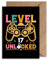 Geburtstagskarte „Level 17 Unlocked“ (mit Umschlag) – Gamer Karte für Teenager Jungen & Mädchen – lustige Gaming Karte zum 17. Geburtstag (DIN A6)
