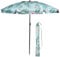 Isotoner Parasol de plage ultra résistant, structure anti vent, léger et anti uv upf50+