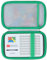 Lebakort Hart Tasche Hülle Etui für GiiKER Super Blocks Muster-Matching-Puzzlespiele (Weißer + grüner Reißverschluss)