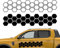 Autoaufkleber mit Wabenmuster, Wabenaufkleber für Autos | Hexagon-Muster Autoaufkleber – Coole Autoaufkleber, wasserfeste Aufkleber,