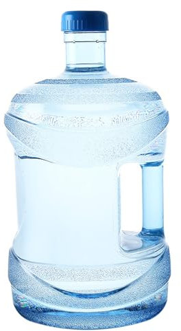 Water Dispenser Bottle Water Dispenser Bottle 7.5L Water Jug with Handle Heavy Duty Water Container with Screw Cap Food Grade PC Sealed Transparent Water Tank