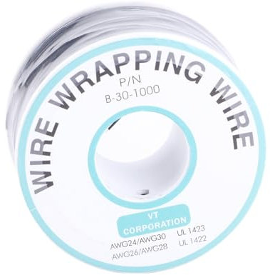 Single 30AWG Tinplated Copper Cable 250 M Black Flexible Breadboard -Jumper Wire for LCD Display Breadboard, Electrical Cable