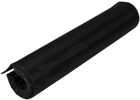 Fitness Langhantelpolster Schwarz 1 Stück aus Nylon und Schaumstoff