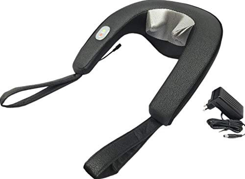 medisana NM A81 Shiatsu Nackenmassagegerät mit Rotlicht- und Wärmefunktion mit angenehmer Schaumstoffpolsterung und integriertem Bedienfeld