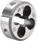 sourcing map 3/8-24 UNF Filière Filetage Droite Main Rond Machine Alliage Acier