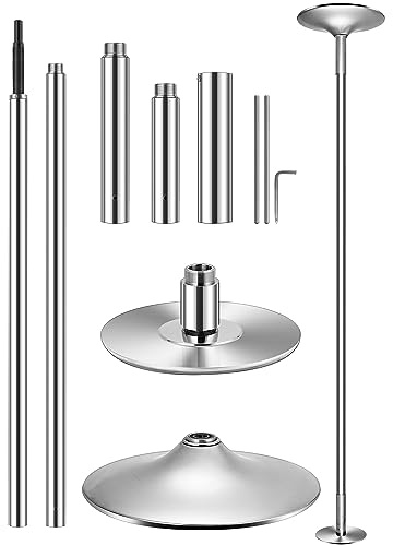 VIVOHOME Professional Dancing Pole, 45mm Portable Dance Pole for Home Fitness