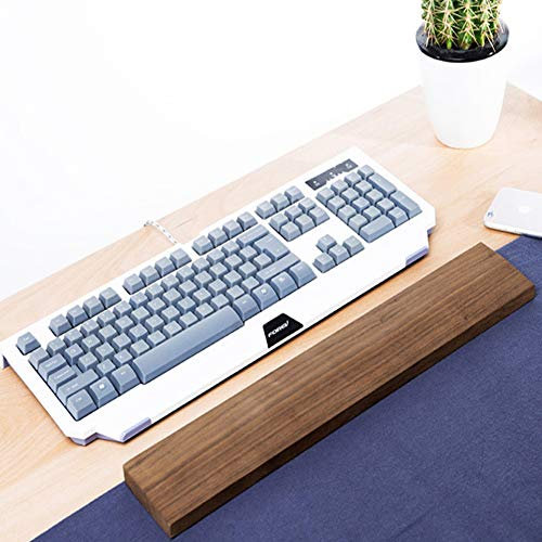 Handgefertigte Gaming-Tastatur-Handballenauflage aus Holz, ergonomische Handballenauflage für Computer/Notebook/Laptop