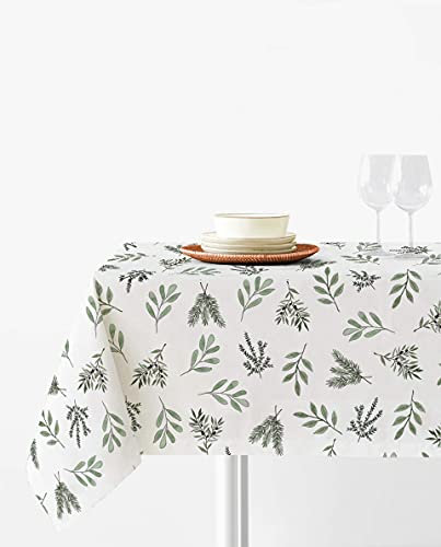 Sokios Mediterrane Tischdecke. Hergestellt aus feinem Mikrofaser -Chenilla 100% Polyester. Nicht Falten, nicht verblassen und nicht schrumpfen. 90x90 Tabelle (150x150)