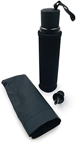 Alternative Imagination Premium-Fläschchen-Set Trinken Sie überall wo Sie wollen 2 Flaschen pro Set Sicherheitsdichtungen und Ausgießer enthalten (Regenschirm)