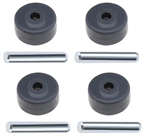 4 Stück Staubsauger Ersatzräder Vorderräder Reparaturteile Kompatibel mit Shark Navigator Staubsauger NV350 NV352 NV355 NV356E NV500 NV501 usw.