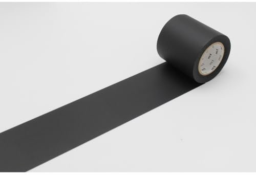 MT Casa 50 mm Basic Washi Masking Tape Masker Klebeband-schwarz matt, 7 m