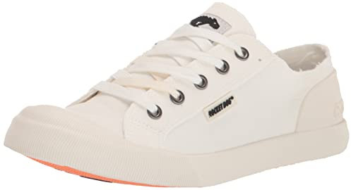 Rocket Dog Women's White Shadows Sneaker, 5 UK