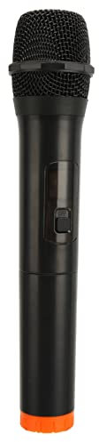 Microphone sans Fil, Micro Dynamique Portatif sans Fil en Métal UHF, Portée de 131 Pieds, Microphone à Réduction de Bruit pour Karaoké à Domicile, Réunion, Fête, Mariage