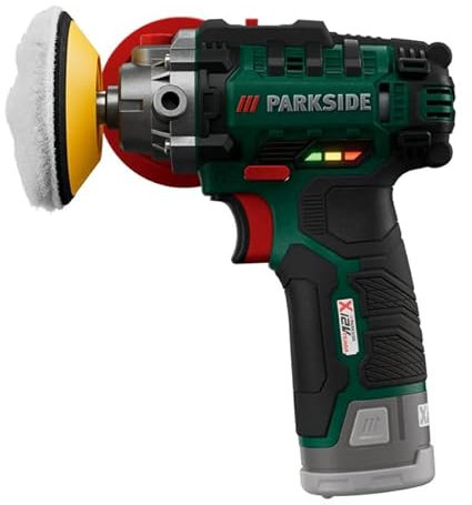 Parkside Lucidatrice Ricaricabile 12 V PAAP 12 C3 Per Auto Legno Metallo Senza Batteria e Caricatore