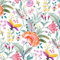 Tischdecke Stofftischdecke aus 100% Baumwolle mit Saumrand Eckig 130 x 160 cm Akela Multicolor Gartentischdecke Wasserabweisend