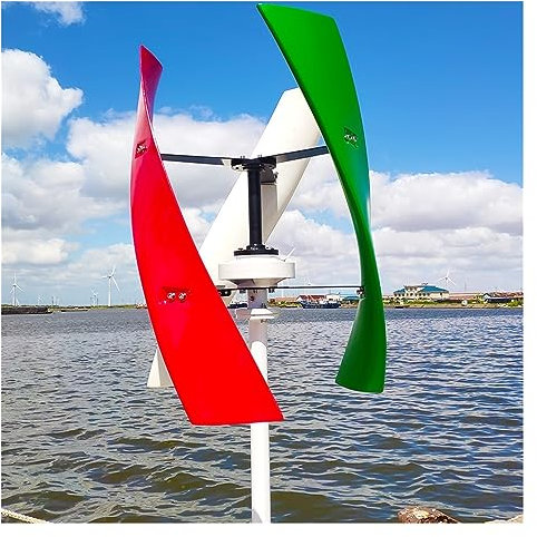 Turbina eolica, Energia Mini Generatore Eolico Verticale Ad Asse 400w 600w 1kw 12v 24v 48v 96v Generatore Eolico Del Mulino A Vento per la ricarica domestica marina ( Color : Multi , Size : WIND CONTR