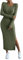 GORGLITTER Strickkleid Damen Winter Kleid Langarm Kleid Mit Schlitz Maxikleid Elegant Herbst Kleid Lang Pulloverkleid