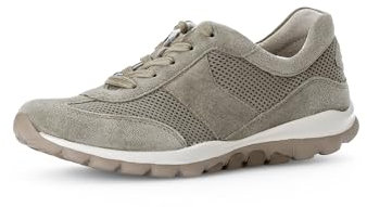 Gabor Damen Low-Top Sneaker, Frauen Halbschuhe,Laufschuhe,schnürschuhe,schnürer,Plateausohle,straßenschuhe,Sportschuhe,salvia,42.5 EU / 8.5 UK