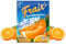 FRAIX Lot de 50 boissons en poudre orange (50 x 100 g) - Poudre instantanée aux fruits au goût fruité - Poudre de fruits parfaite pour les déplacements, les fêtes d'anniversaire