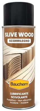 Bauchem Slive Wood Scorrilegno Lubrificante Antiadesivo Sintetico non Siliconico Spray 400 ml