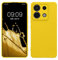 kwmobile Carcasa Compatible con Xiaomi Redmi Note 13 Pro 5G / Poco X6 5G Funda - con Bordes elevados - Apto Carga inalámbrica - Amarillo chillón Mate