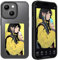 Youery Ink Screen Smartphone-Hülle, Kompatibel mit iPhone, von 3,5-Zoll-Bildern auf der Hülle, Custom Image Display AI Cell Phone Case, TPU Rubber DIY Phone Case (Schwarz, iPhone 15)
