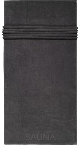 Cawö Saunatücher Pure 6501 Basalt - 740