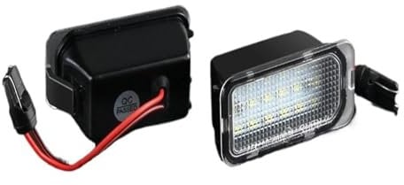 Car LED Number Plate Light 2PC For Jaguar For XF X250 2007 2008 2009 2010 2011-2015 For XJ X351 2009 - Number Plate Light LED License Lamps License Plate Lights