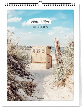 Wandkalender 2025 - Küste & Meer