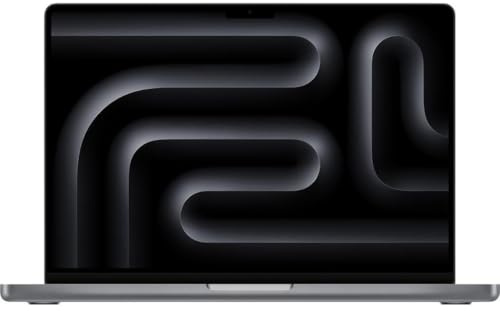 Apple MacBook Pro 2023 mit Apple M3 Chi, 8-Core-CPU, 10-Core-GPUp (14 Zoll, 8 GB RAM, 1 TB SSD-Speicher) (QWERTZ Deutsch) Space Grey (Generalüberholt)