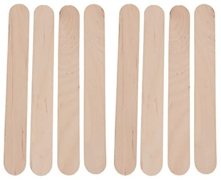 FRCOLOR Haarentfernungswachsstifte Holzspatel 50 Stück Wachsapplikator Zungenspatel Für Salon Und Zuhause