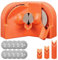 Muuoeou Drill Bit Sharpener Multipurpose Grinding, Electric Impact Drill Knife Sharpener,Disposable Double-Sided Polishing A