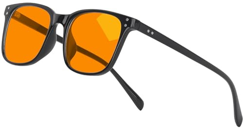 GIMDUMASA lunette anti lumiere bleue à Verres Transparents Lunette Anti Fatigue Oculaire Filtre Anti UV Blue Light Glasses Homme Femme pour Gaming PC Tablette Ordinateur
