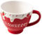 Mipcase Tazza Design Semplice e Mug Decorativa per Colazione e Utilizzo per Donne e Ragazze