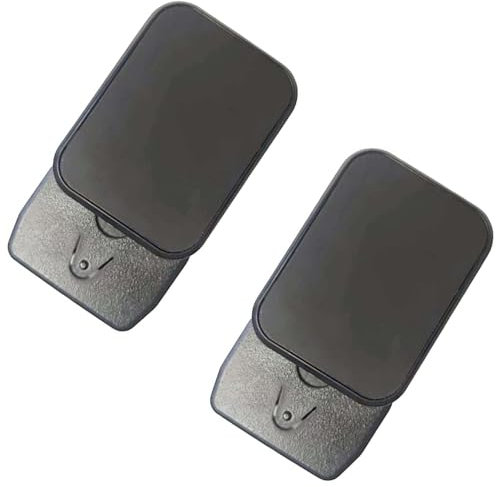 Xuoxeji Strong Magnetic Tool Holder, Heavy-Duty Magnet Belt Clip, Magnetic Tool Belts for Men for Holding Hardware Tools Such As Drill Bit, Hammers, Wrenches, Screws, Screwdrivers (2Pcs)