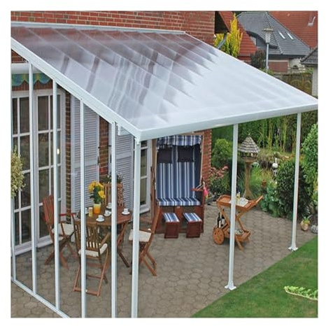 LXBAMKEA Clear Polycarbonate Roofing Sheet, Customize Plastic Sheet Pergola Roofing Canopy Cover, PC Endurance For Outdoor Greenhouse Carport Windows, Daylighting Panels(1.5mm)