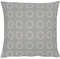 APELT Toro 46x46 88 Kissenhülle, Polyester, grau / silber, 46 x 46 cm